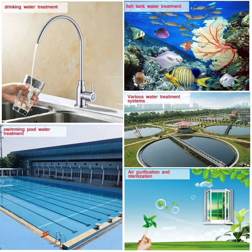 Applicable places of 207W GPHHA1000T6L UVC lamp